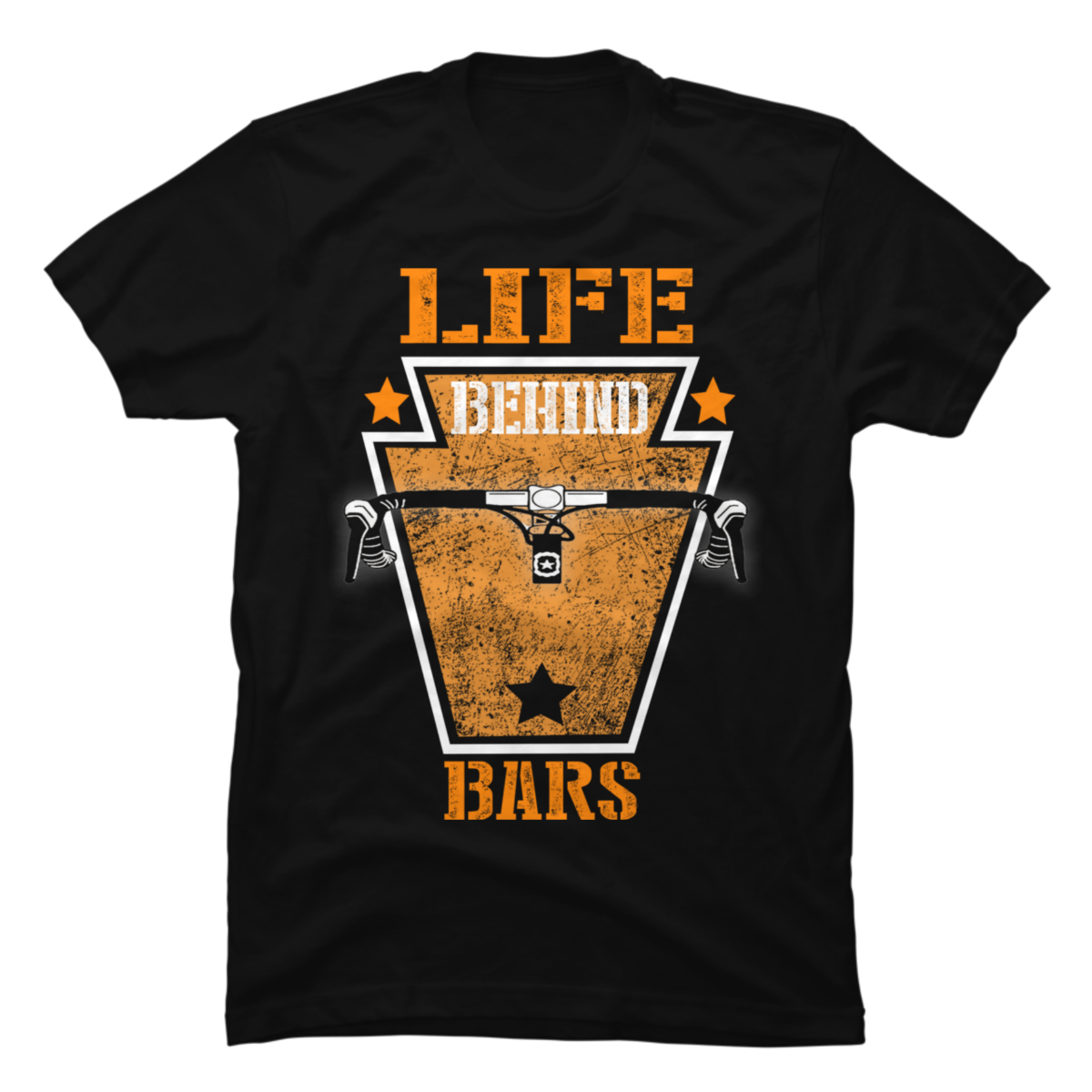 life behind bars cycling t shirt
